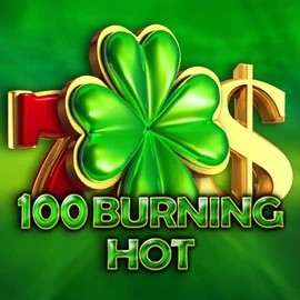 100 Burning Hot slot logo by Amusnet Interactive at Crown Green Casino100 Burning Hot