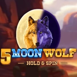 5 Moon Wolf logo by Apparat Gaming at Crown Green Casino5 Moon Wolf