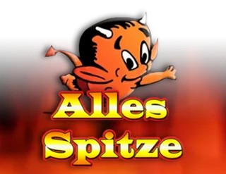 Logo of Alles Spitze Slot from Merkur Gaming at Crown Green Casino