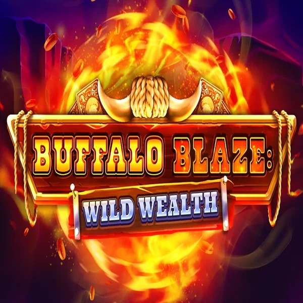 Logo of Buffalo Blaze Wild Wealth from OctoPlay at Crown Green Casino
