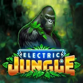 Electric Jungle slot logo by Atomic Slot Lab at Crown Green CasinoElectric Jungle