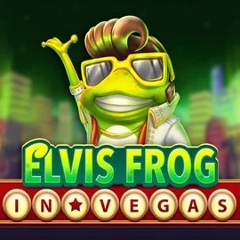 Logo of Elvis Frog In Vegas from BGAMING at Crown Green Casino