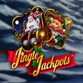Jingle Jackpots logo by Dragon Gaming at Crown Green Casino