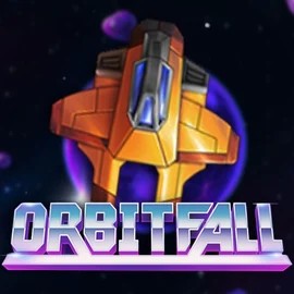 Logo of Orbitfall from ELK Studios at Crown Green Casino