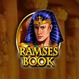 Logo of Ramses Book Deluxe from Gamomat at Crown Green Casino