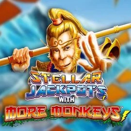Play Stellar Jackpots with More Monkeys slot by Lightning Box Game on crowngreencanada.ca