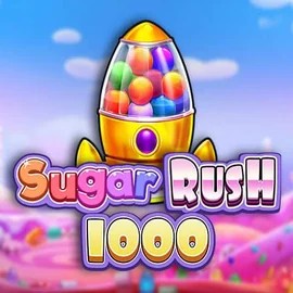 Sugar Rush 1000 slot logo by Pragmatic Play at Crown Green CasinoSugar Rush 1000