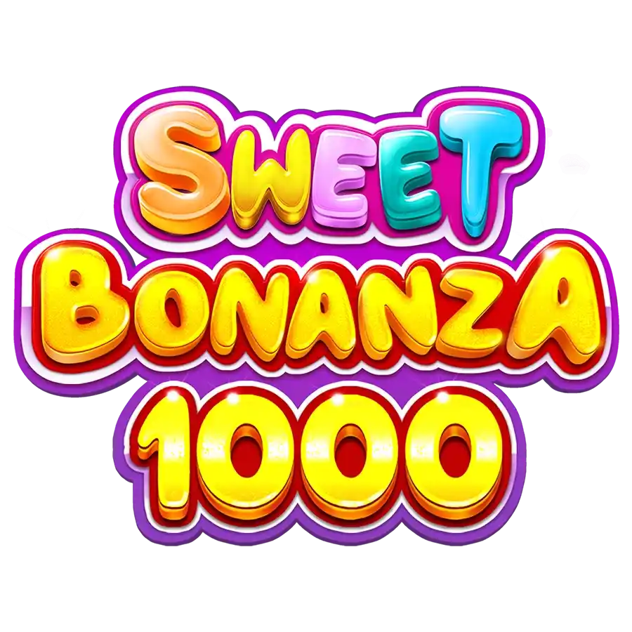 Logo of Sweet Bonanza 1000 from Pragmatic Play at Crown Green Casino
