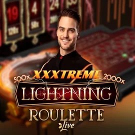 XXXtreme Lightning Roulette by Evolution, showcased at crowngreencanada.ca – game logo